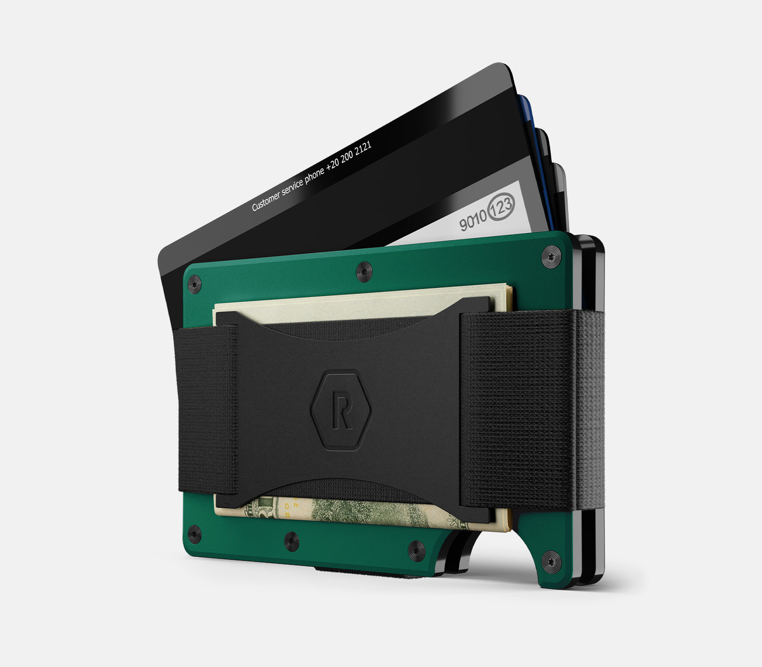 Ridge Wallet for Men - Slim RFID Blocking Minimalist Front Pocket Wallet - New York Jets NFL Team Design - Perfect for Everyday Carry, Travel & Gifts