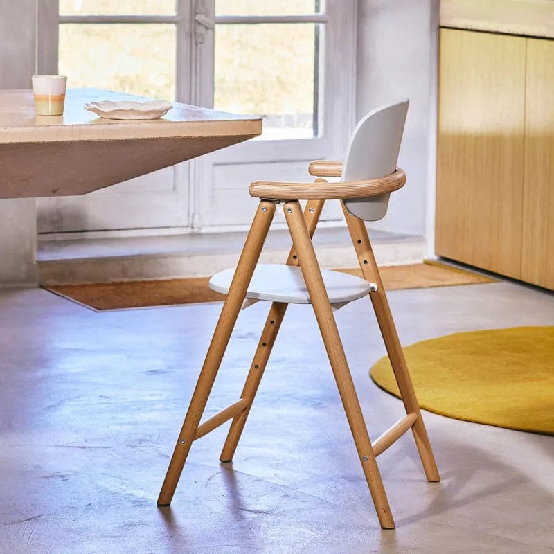 Charlie Crane TOBO Adjustable Wooden High Chair for Toddlers - Safe & Stylish Baby Dining Seat for Home & Restaurant Use
