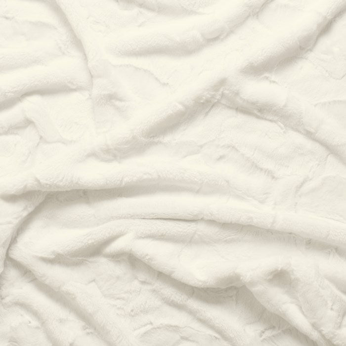 Premium Soft Minky Blanket - Natural Color for Cozy Home & Nursery Comfort | Perfect for Baby Swaddling, Lounging & Gift Giving