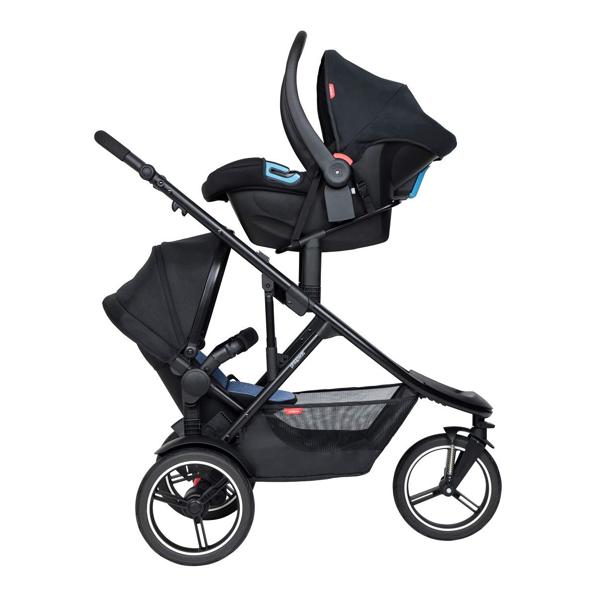 Phil & Teds Universal Car Seat Adapter for 2020 Inline Strollers - Compatible with Most Infant Car Seats, Easy Installation for On-the-Go Parents | Perfect for Travel, Shopping, and Everyday Outings