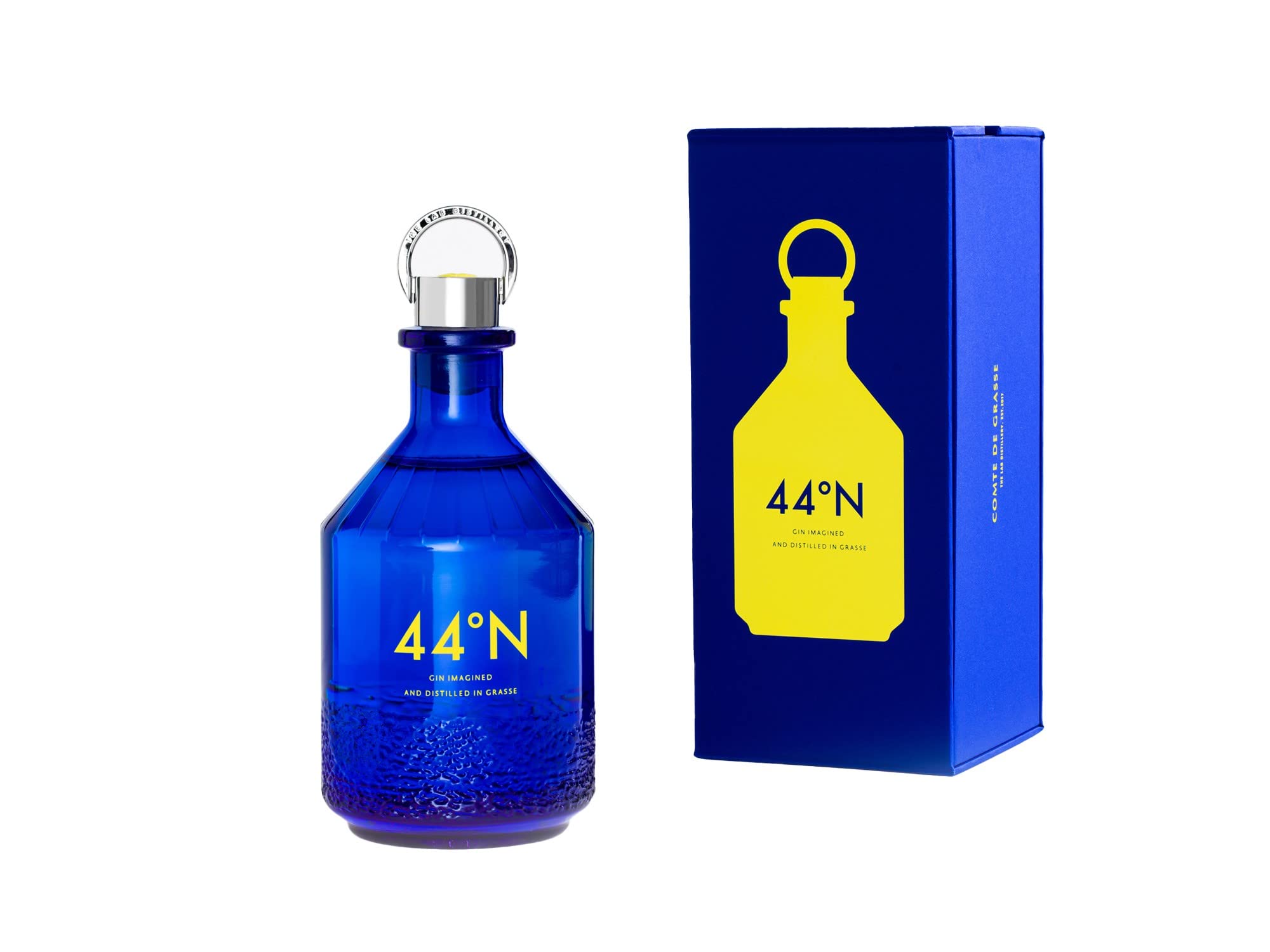 Premium 44°N Gin Gift Set - Luxury Crafted Gin with Elegant Gift Box - Perfect for Holidays, Special Occasions & Cocktail Enthusiasts