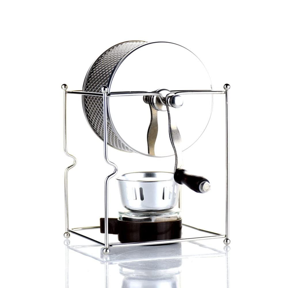ACGrade Home Gas Coffee Roaster - Manual Stainless Steel Coffee Bean & Peanut Roaster with Handle | Perfect for Home Brewing, Specialty Coffee Shops & DIY Coffee Enthusiasts