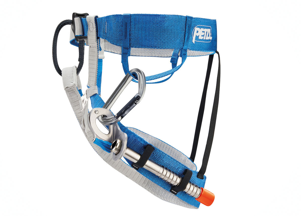 Petzl Tour Harness - Lightweight & Adjustable Climbing Harness for Men & Women - Perfect for Rock Climbing, Hiking & Outdoor Adventures