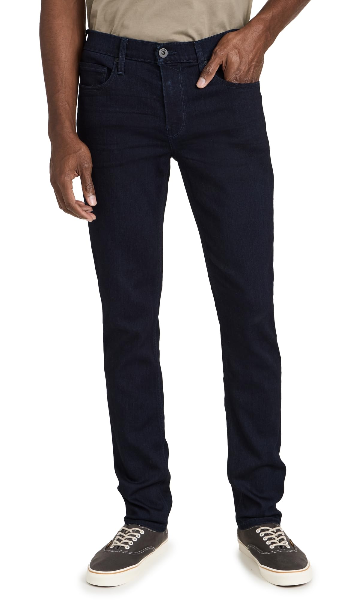 PAIGE Men's Lennox Transcend Slim Fit Stretch Denim Jeans - Comfortable & Stylish for Casual Wear, Work & Night Out