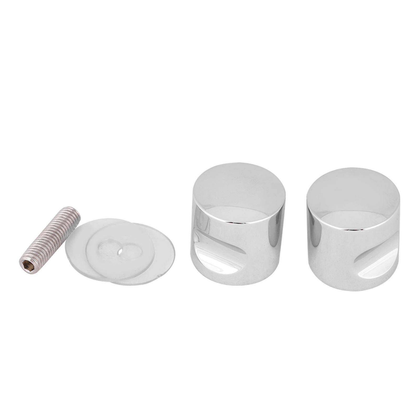Premium Aluminum Alloy Chrome-Plated Shower Door Handle Knob - Durable Glass Door Hardware for Bathroom & Home (Set of 3) - Perfect for Modern Shower Enclosures and Bathroom Renovations