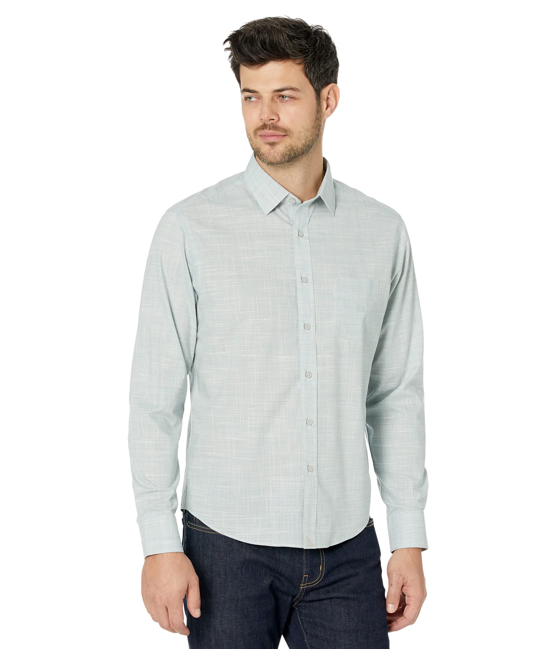 UNTUCKit Wrinkle-Free Avellino Shirt for Men - Premium Non-Iron Dress Shirt for Office, Business & Casual Wear | Comfortable & Stylish