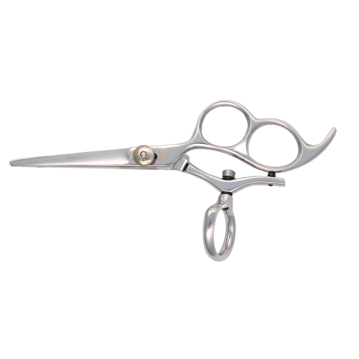 Premium 5 Inch Hand-Forged Hair Cutting Scissors - Professional G50 Barber Shears for Styling, Trimming & Precision Haircuts - Salon & Home Use