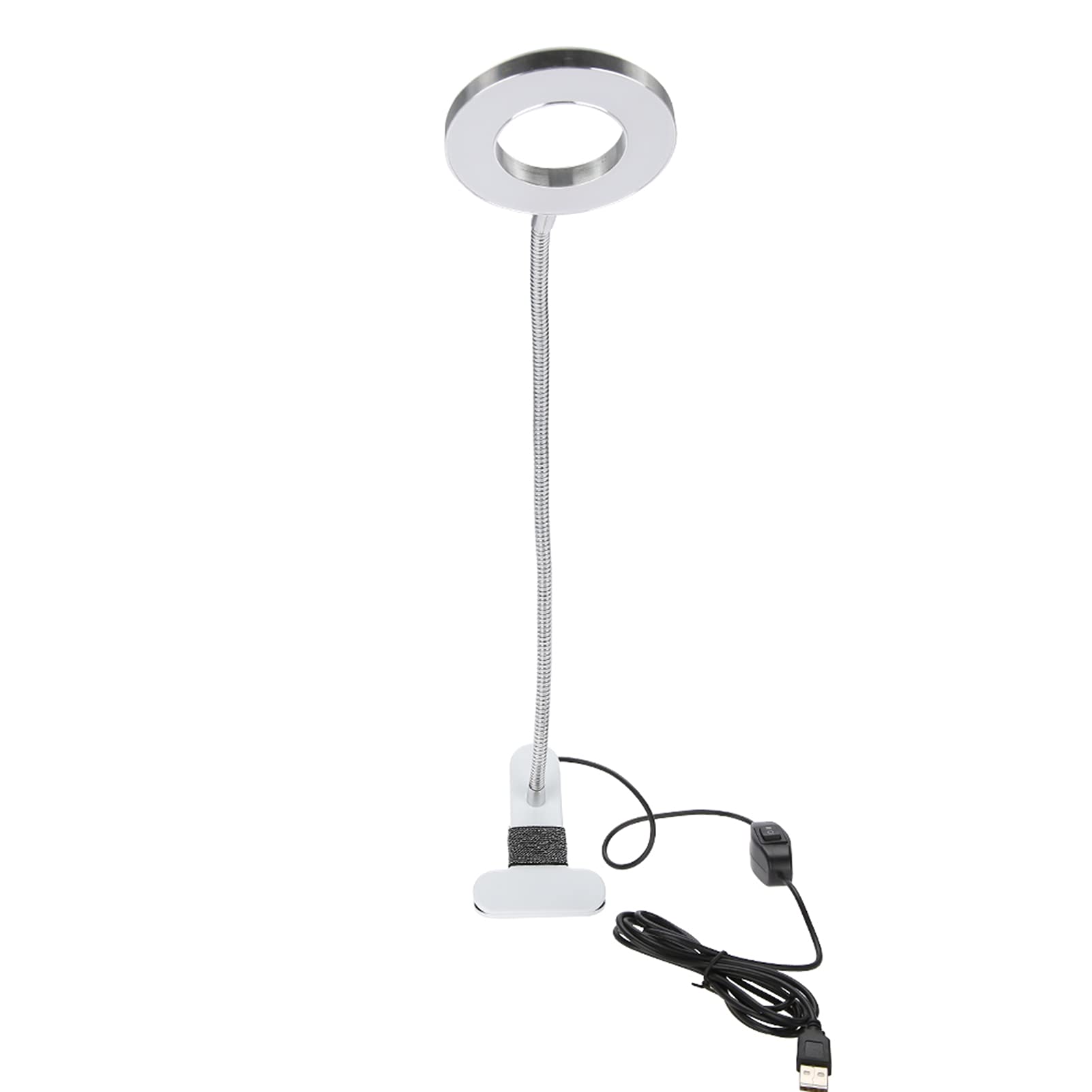 UBERSWEET® USB Clip Night Light - Adjustable Portable Desk Lamp for Tattoo Artists, Perfect for Eyebrow & Eyeliner Tattooing - Ideal for Home, Salon, and Travel Use