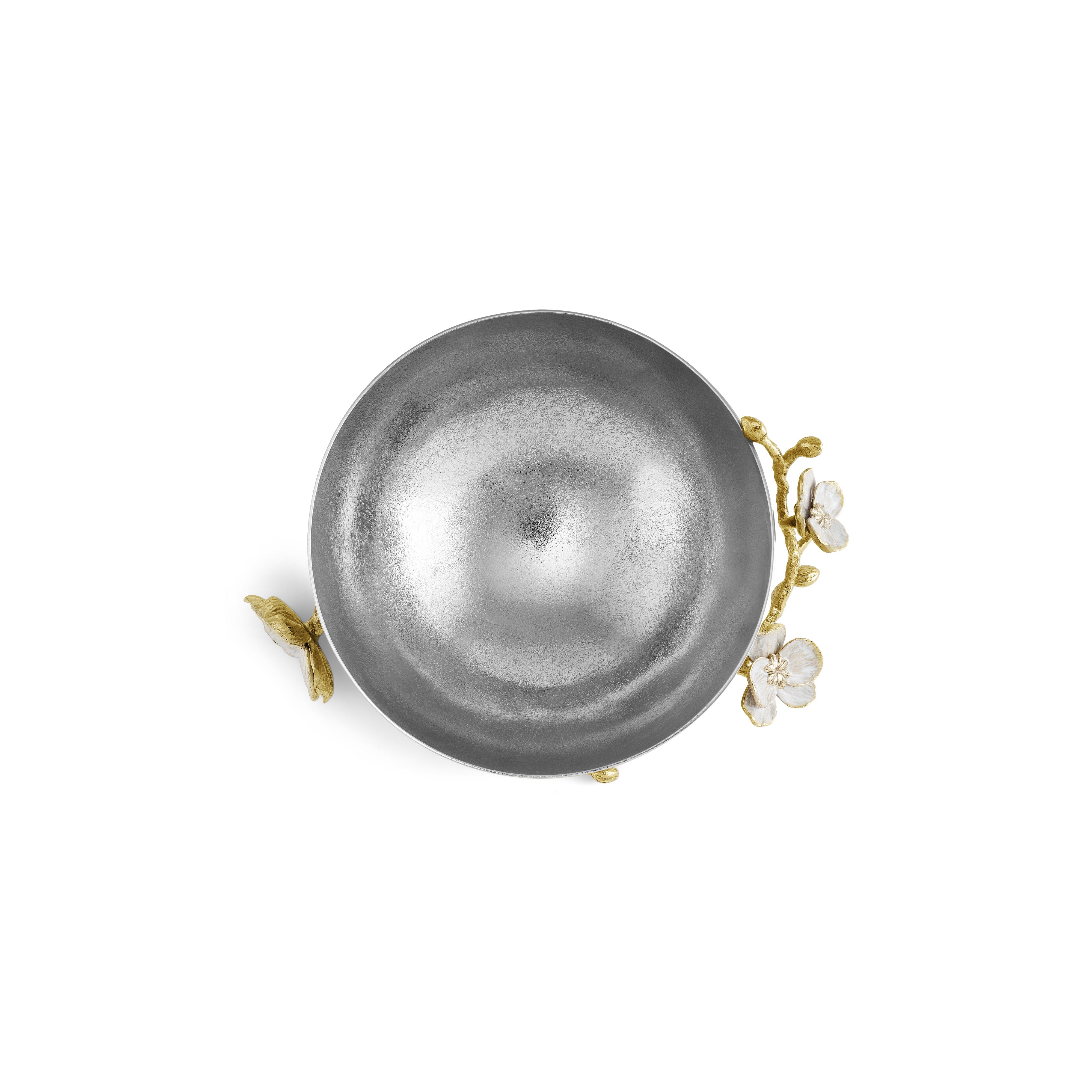 Orchid Low Bowl - Elegant Ceramic Serving Dish for Salads, Desserts & Appetizers | Perfect for Dinner Parties, Home Decor & Gift Giving