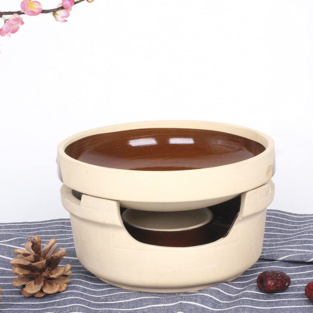 Premium Japanese Donabe Clay Pot - Ceramic Stew Pot for Kitchen, Hot Pot & Vegetable Cooking | Perfect for Soups, Stews & Traditional Japanese Dishes