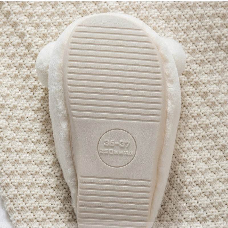 Spoodle: Cozy Elk Indoor Slippers for Women & Men - Warm Winter House Shoes for Home, Office & Relaxation