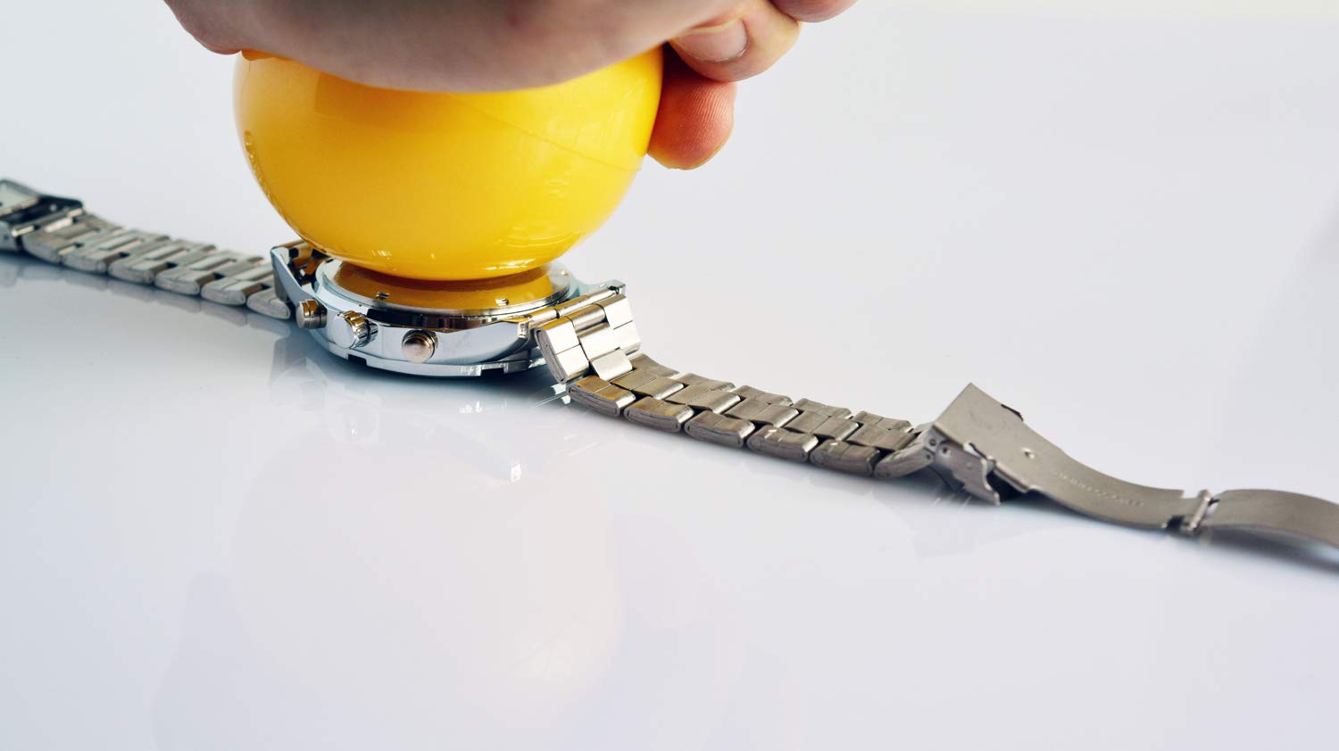 Professional Watch Repair Tool Kit - Watch Case Opener with Friction Ball & Sticky Rolling Ball - Essential Watchmaker Tools for Watch Battery Replacement & Back Case Removal - Perfect for DIY Watch Repair & Maintenance at Home or Workshop