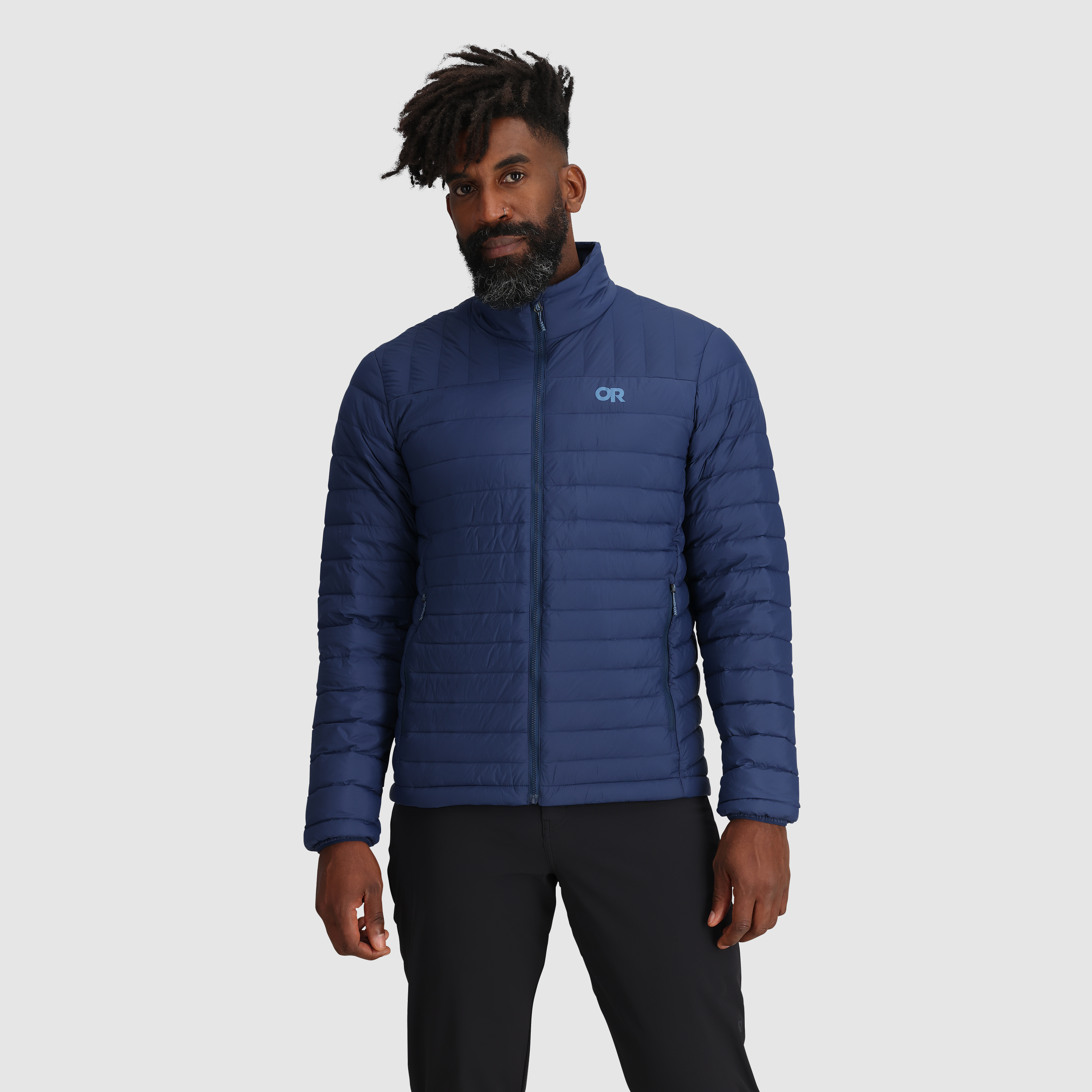 Premium Men's Transcendent Down Jacket - Lightweight Warm Winter Coat for Outdoor Activities, Hiking & Travel