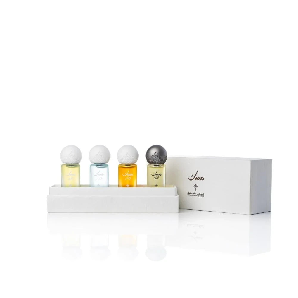 Premium Musk Oil Gift Set - 4 x 6ml Bottles of Luxury Fragrance Oil for Men & Women | Perfect for Aromatherapy, Massage, and Personal Scent Enhancement