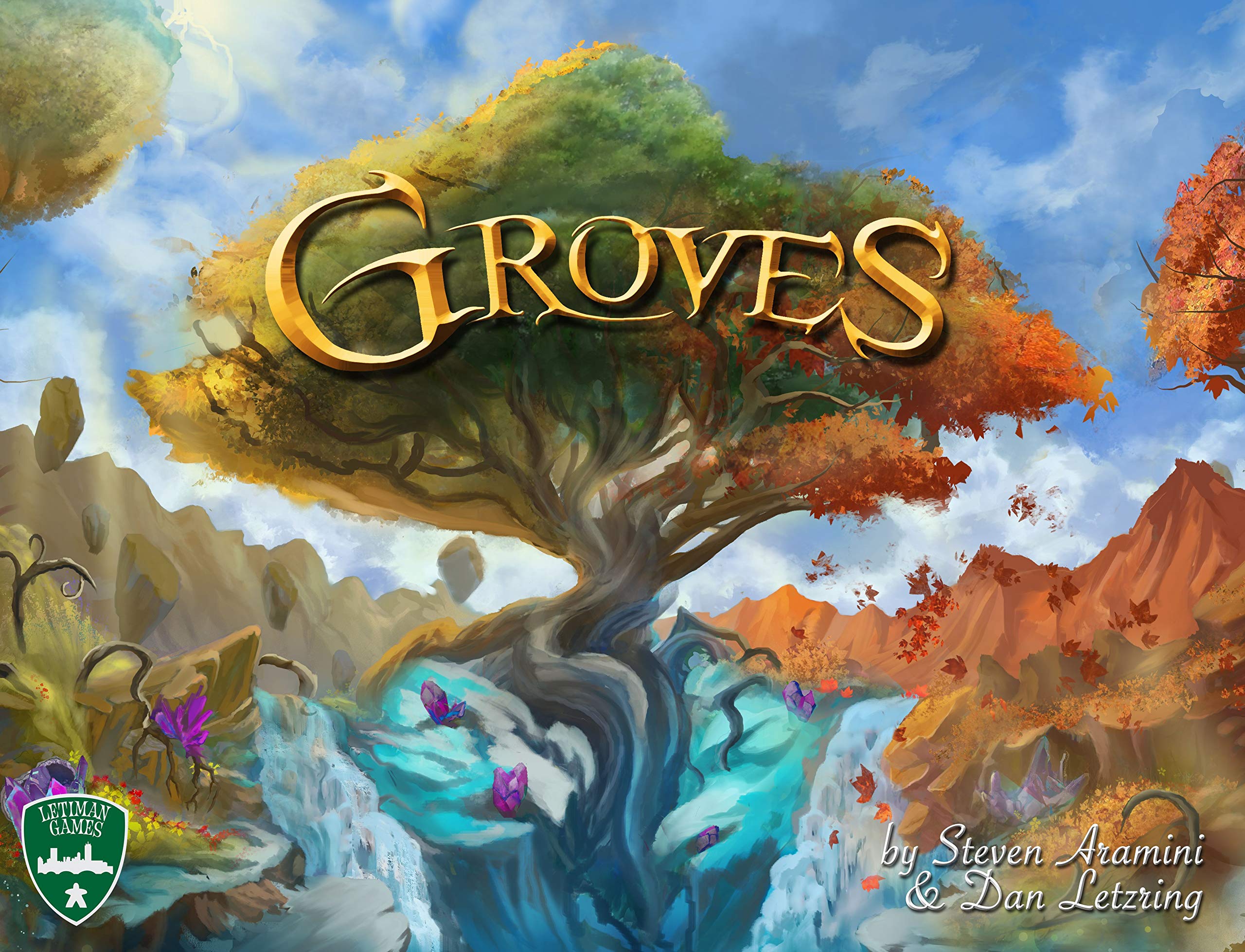 Letiman Games 007LTM Groves - Premium Board Game for Adults & Families | Strategy Game Night Entertainment | Perfect for Parties, Game Nights & Family Gatherings