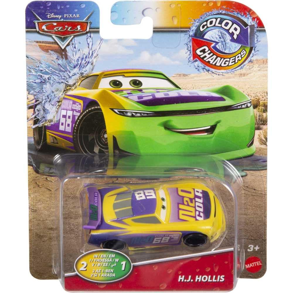 Disney Cars Toys - H.J. Hollis Color Changing Die-Cast Vehicle for Kids | Race Track Playset & Collectible Gift for Boys & Girls | Perfect for Birthday Parties, Playtime & Movie-Themed Adventures
