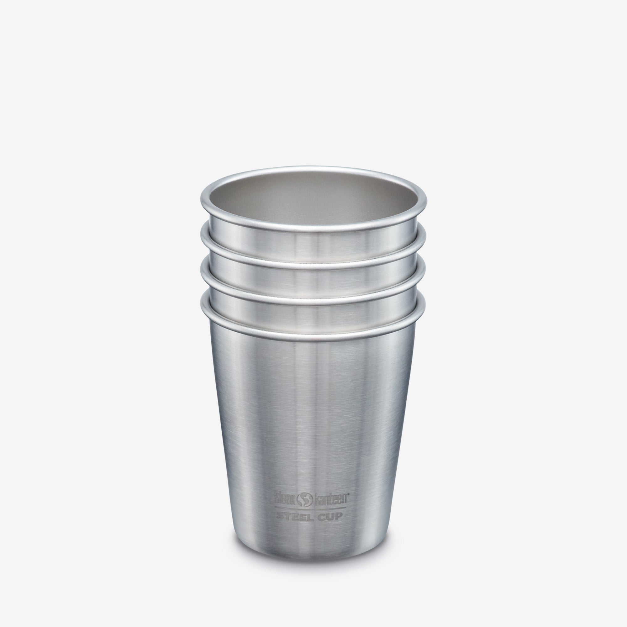 10oz (295ml) Insulated Stainless Steel Tumbler Cups, 4-Pack - Perfect for Coffee, Tea, Cold Drinks at Home, Office, Travel & Outdoor Activities