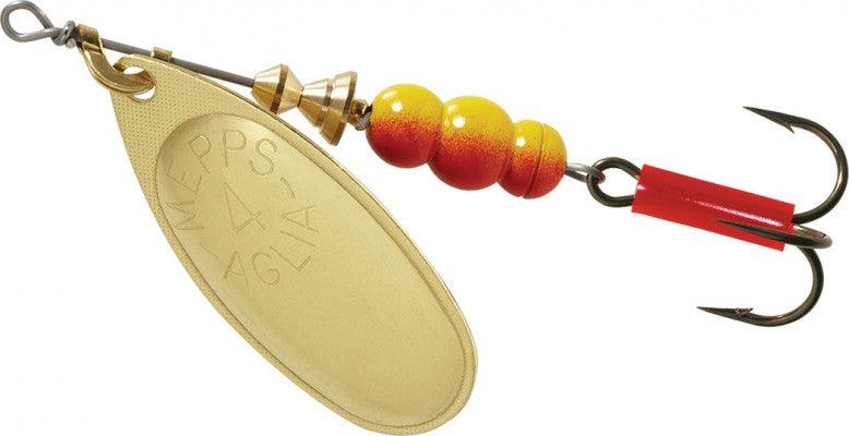 Mepps Aglia Inline Fishing Spinners - Premium Metal Spinnerbaits for Trout, Bass & Walleye - Perfect for Freshwater & Saltwater Fishing Trips