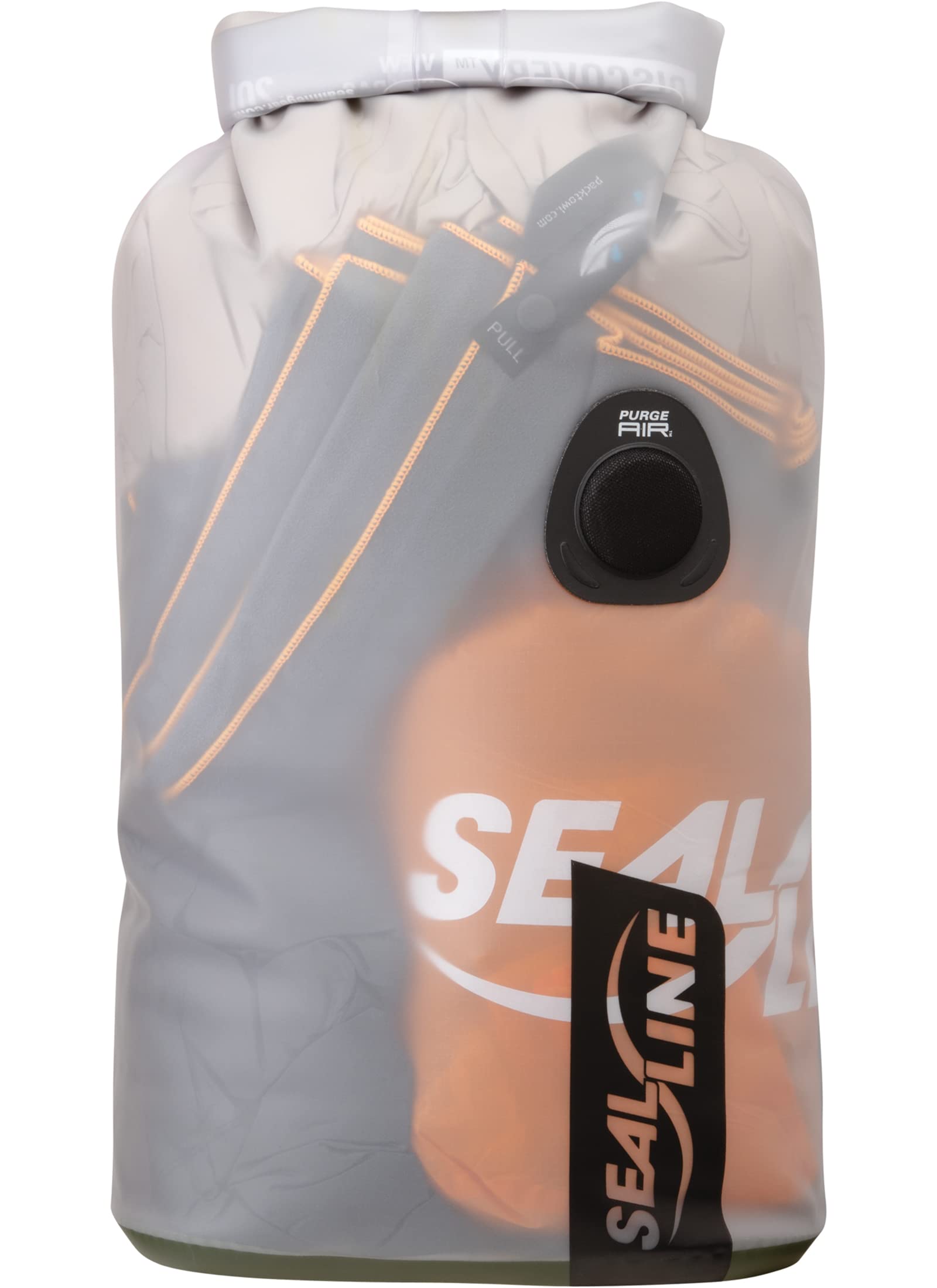 SealLine Discovery View Dry Bag - Waterproof Dry Sack for Kayaking, Camping, Hiking & Outdoor Adventures - Keep Gear Dry in Any Weather