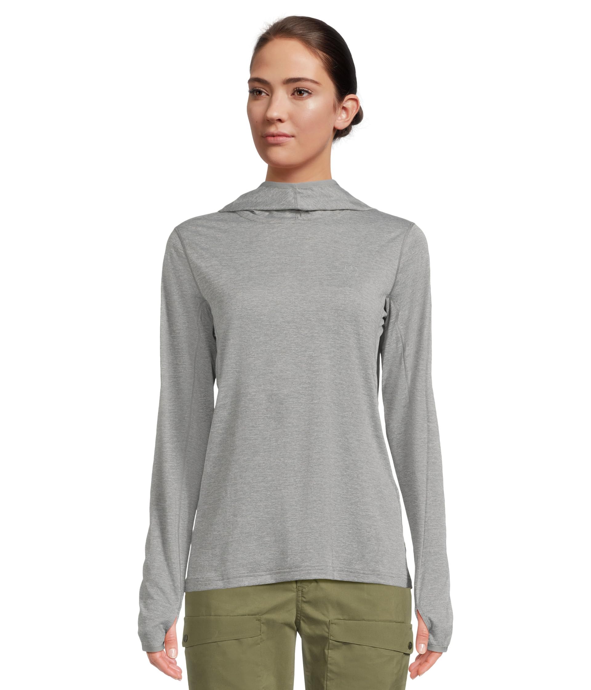 Fjallraven Abisko Sun Hoodie for Women - UPF 50+ Sun Protection, Lightweight & Breathable Hiking Shirt - Perfect for Outdoor Adventures, Camping & Travel