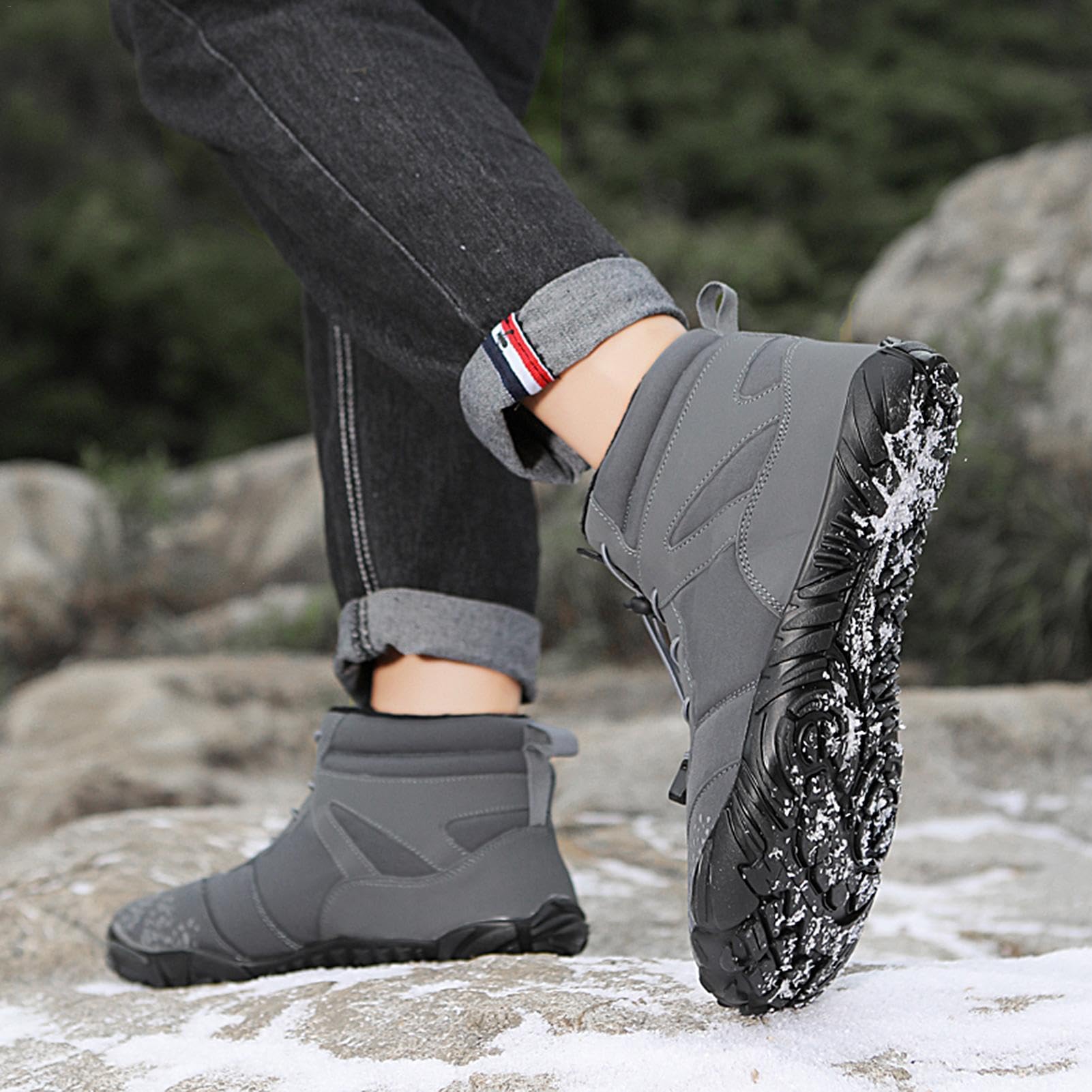 Best Barefoot Hiking Shoes for Men & Women - Winter Trail Running & Trekking Shoes - Lightweight Outdoor Sports Shoes for Climbing, Camping & Adventure Activities