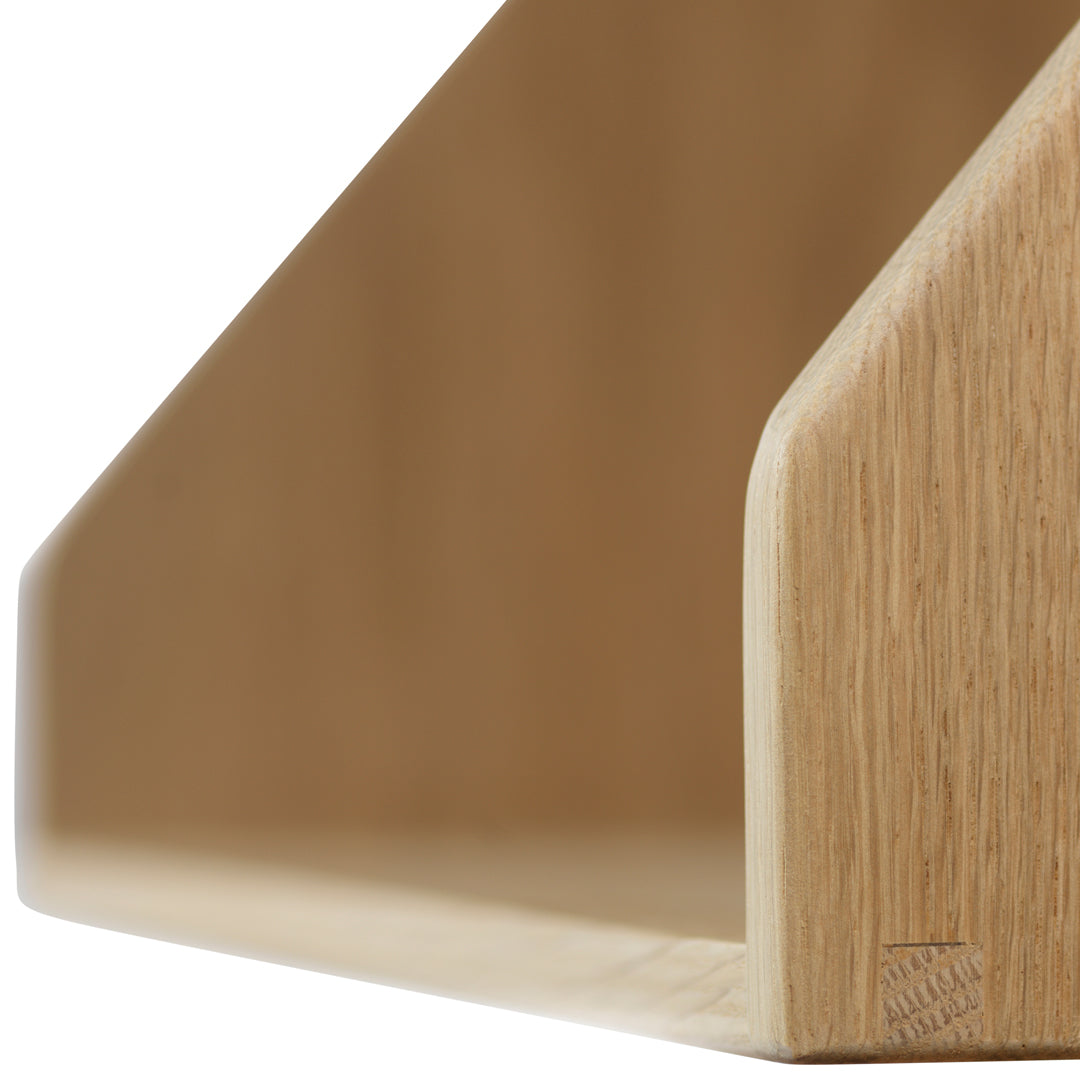 Borge Mogensen B5 Wall Shelf by FDB Mobler - Mid-Century Modern Wooden Shelf for Living Room, Bedroom & Office Storage