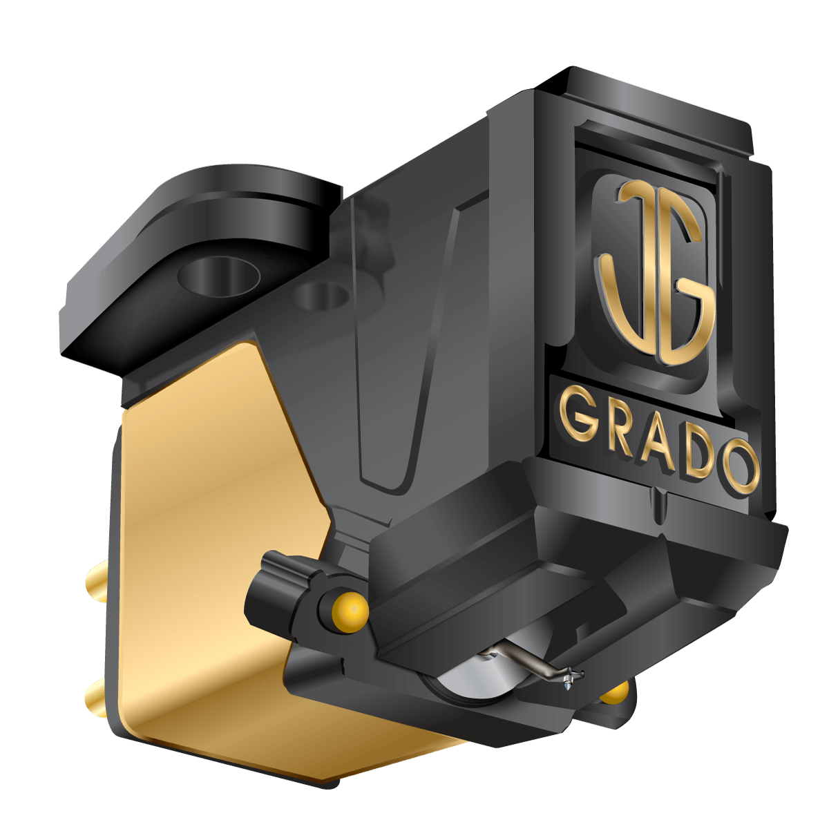 Grado Prestige Gold3 MI Cartridge - High-Performance Moving Iron Phono Cartridge for Vinyl Records, Turntables & Audiophile Listening - Perfect for Home Audio & Music Enthusiasts