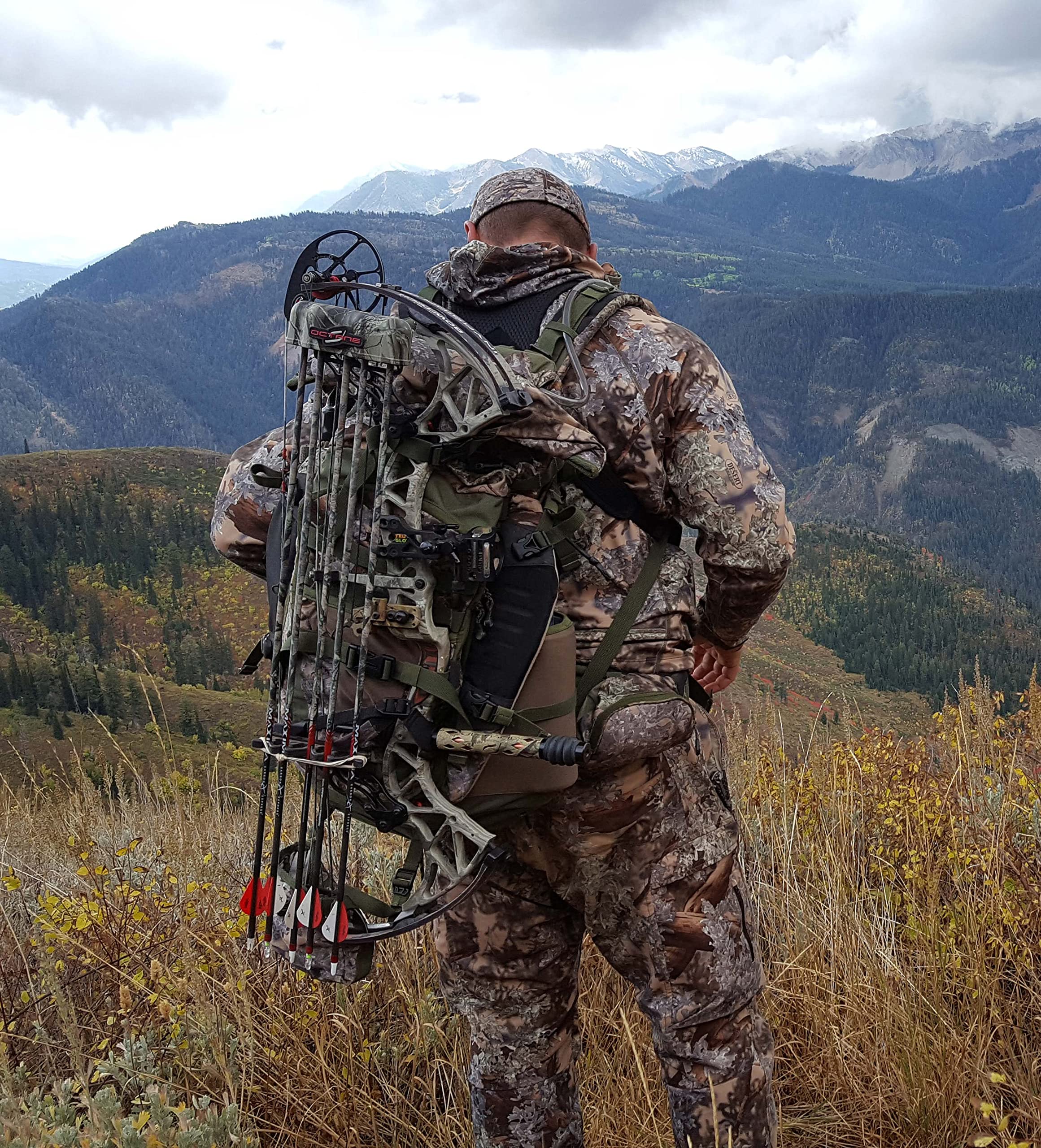 King's Camo Mountain Top 2200 Backpack - KC Ultra Waterproof Hunting Backpack for Outdoor Adventures, Hiking, Camping & Tactical Use