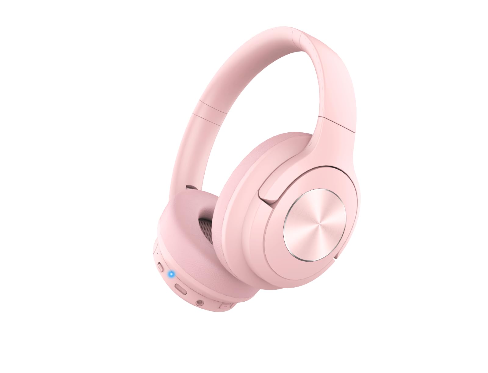 Wireless Bluetooth Headphones Over Ear - 70 Hours Playtime, HiFi Stereo, Deep Bass, Foldable, Lightweight with Soft Earmuffs & Built-in Mic - Perfect for Phone Calls, TV, Travel & Commuting