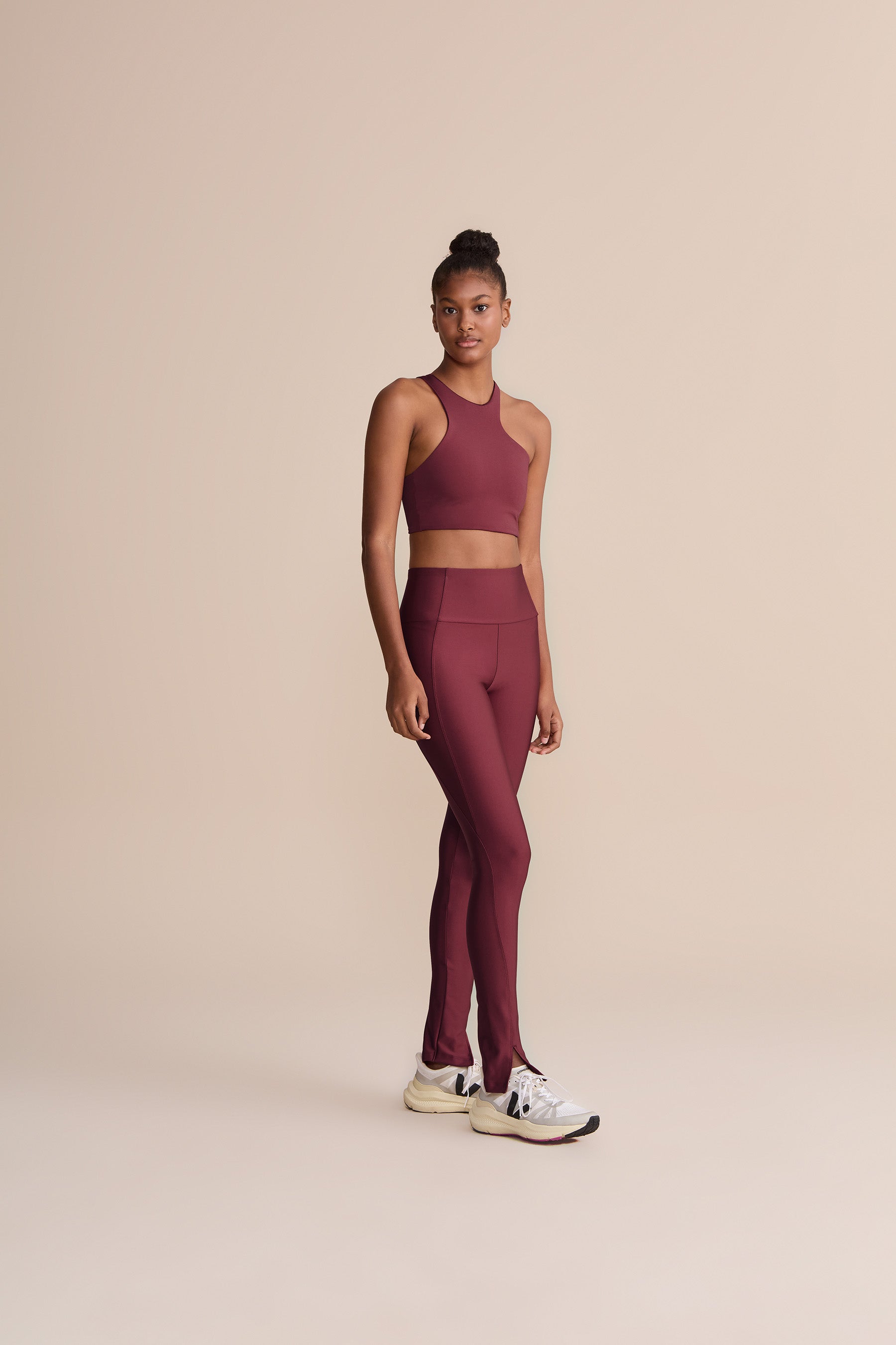 Shine Extended Length Leggings for Women - High Waist Yoga Pants with Tummy Control - Perfect for Workouts, Running & Lounge Wear
