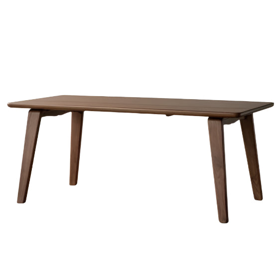 70.8x33.4x29.5 inch / 180x85x75 cm / Rich Dark Walnut Color / black walnut dining table