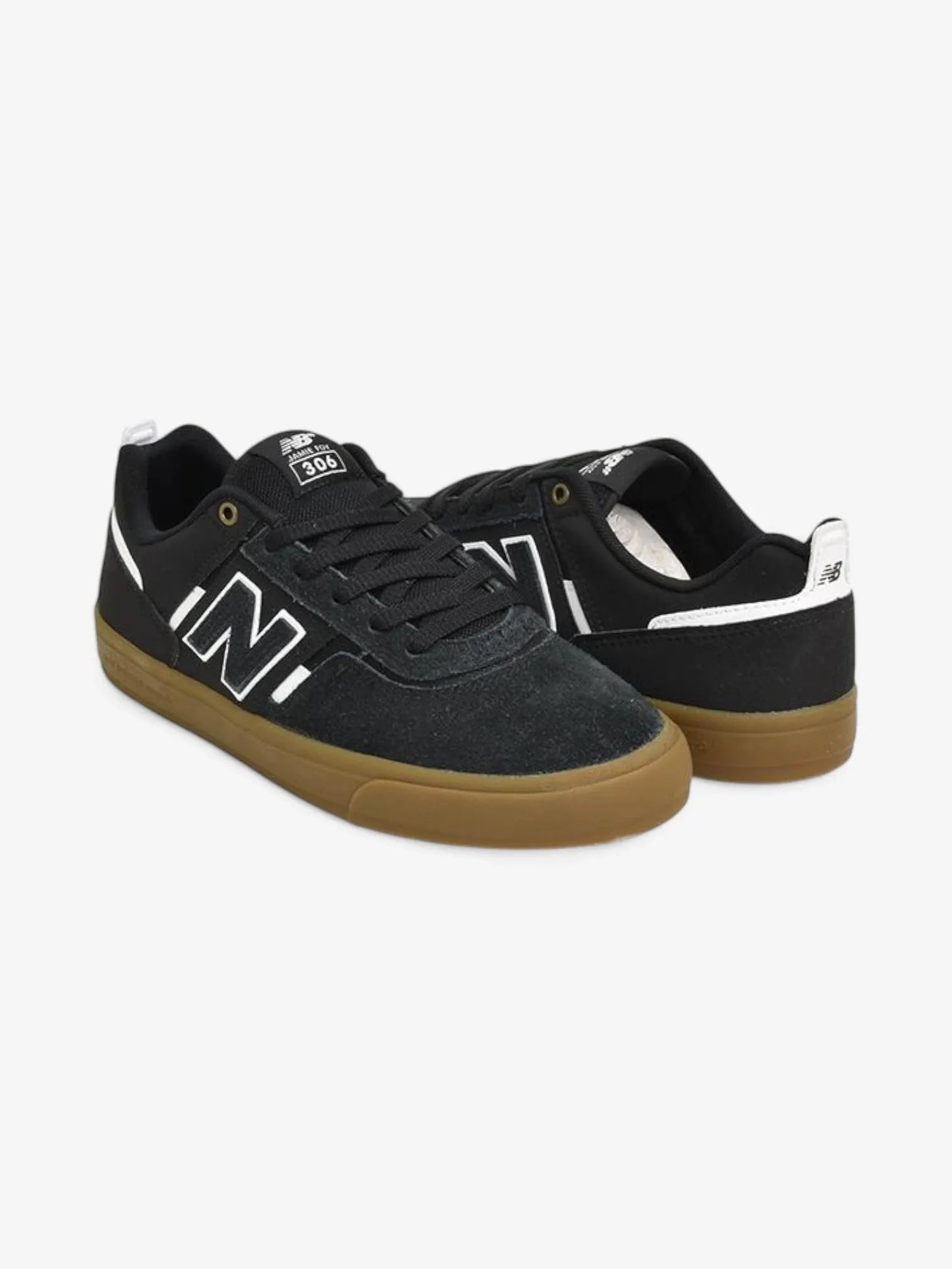 New Balance Numeric 306 Jamie Foy Skate Shoes - Black/Brown Colorway - High-Performance Skateboarding Sneakers for Street & Park Skating
