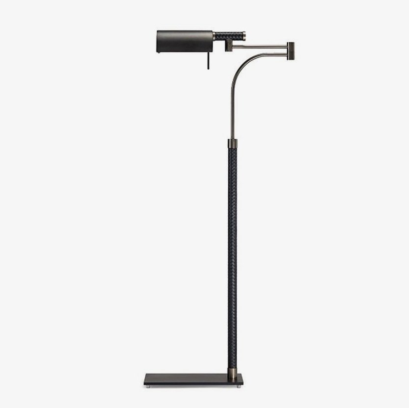Edwin Modern LED Floor Lamp with Adjustable Brightness - Dimmable Standing Light for Living Room, Bedroom, and Office - Perfect for Reading, Working, and Relaxing