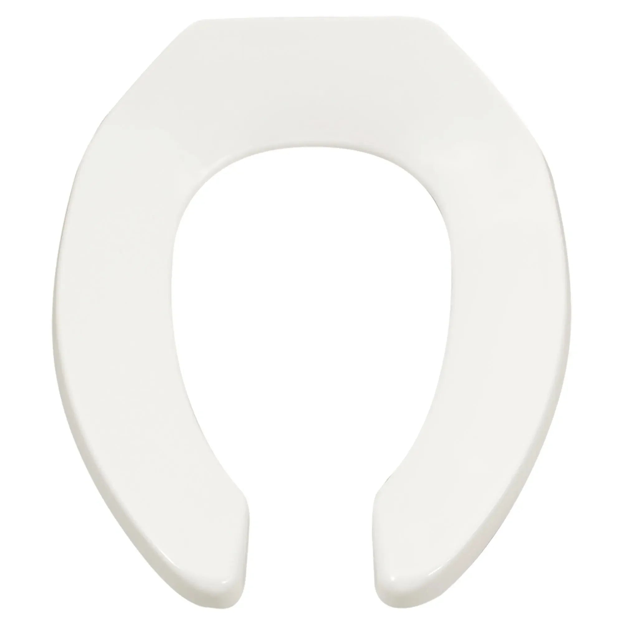 Heavy Duty Commercial Open Front Elongated Toilet Seat with EverClean® Surface & Self-Sustaining Hinges - Durable for High-Traffic Restrooms, Schools & Public Facilities