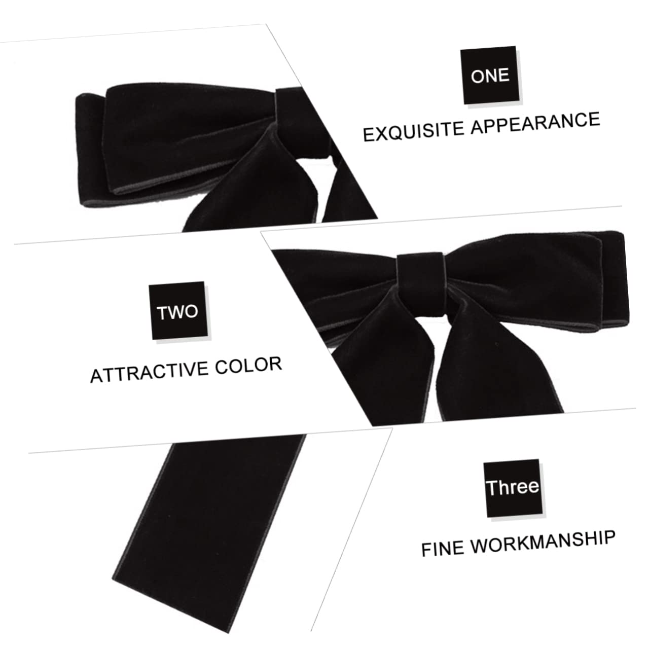 Elegant Bow Hair Ties & Clips for Women - 2pcs Spiral Tassel Hair Accessories for Bridal, Party & Everyday Style | Perfect for Weddings, Prom & Special Occasions
