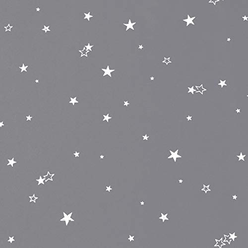 Glitter Stars in Gray Base