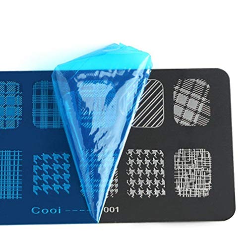 SYGA 1PC Cool Nail Art Stamping Plate - Cooi_025 Style DIY Nail Design Image Transfer Plate for Professional & Home Manicure | Perfect for Nail Salons, Parties & Gift Giving