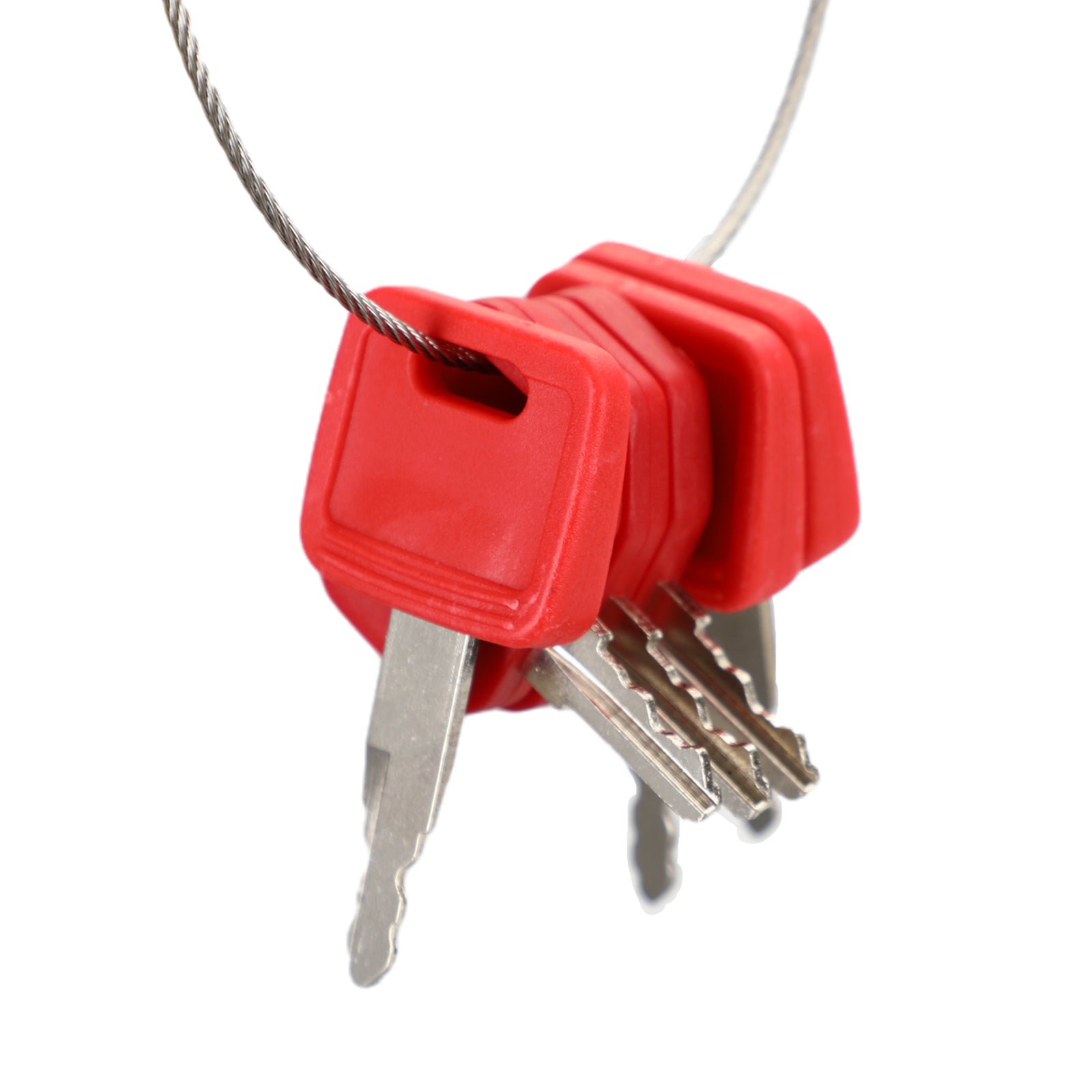 6 Heavy Duty Ignition Keys for John Deere Excavator, Loader & Dozer - Replacement Equipment Keys for Construction Machinery (Worksite, Farm, Industrial Use)