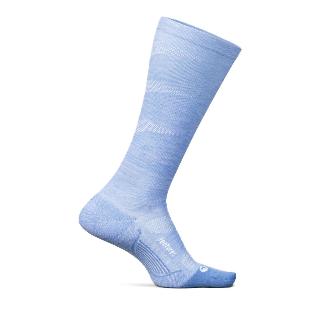 Feetures Graduated Compression Socks - Light Cushion Knee High for Running, Travel & Recovery - Improve Circulation & Reduce Fatigue