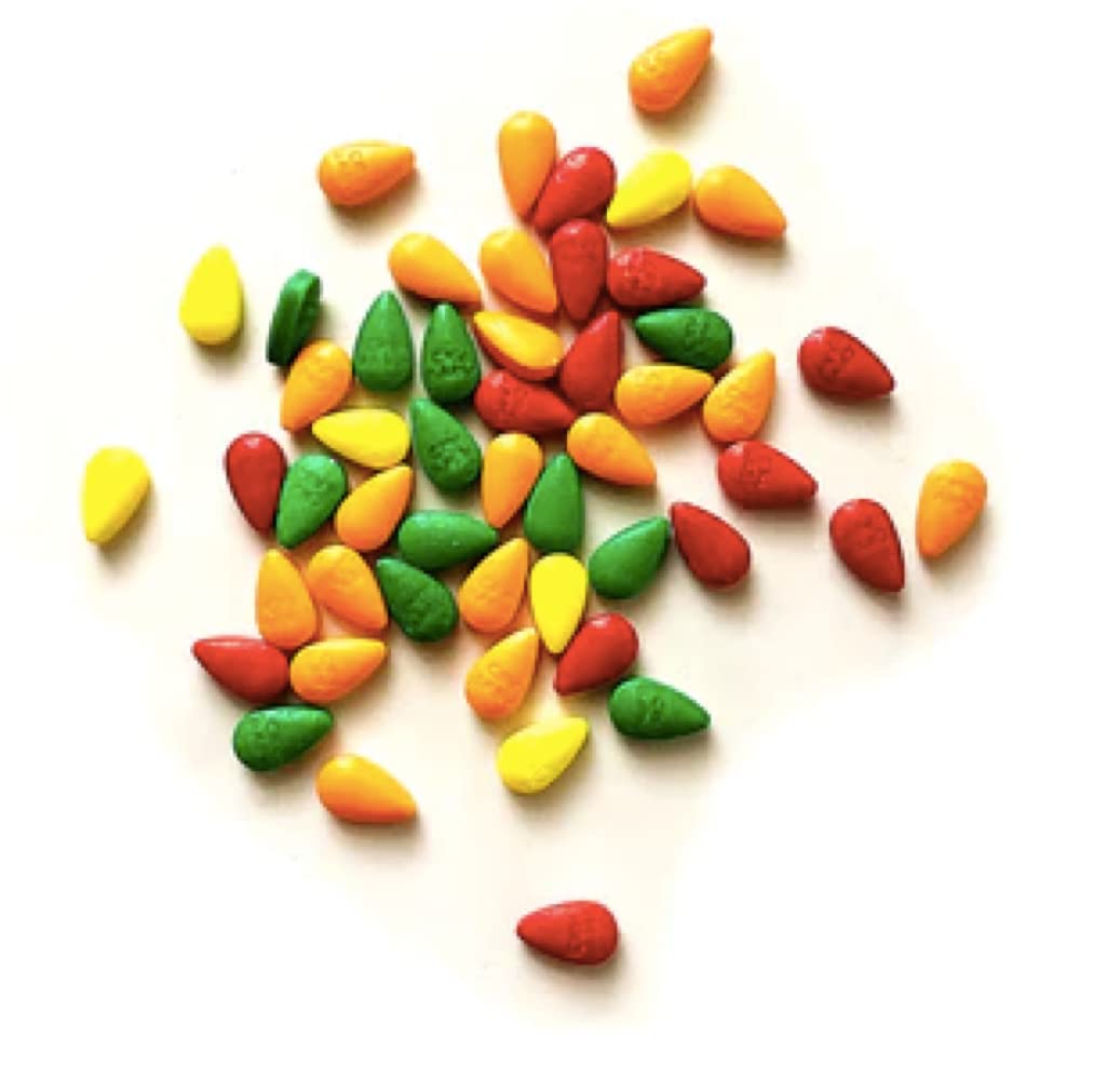 Extra Sour Cry Baby Tears Fruit Flavored Candy - Bulk 3lb Unwrapped Hard Candy for Parties, Halloween Treats & Movie Nights - Tangy Assorted Fruit Flavors