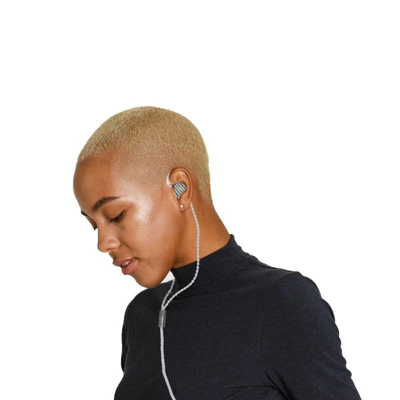 AUDIOSENSE AQ3 Hybrid IEMs with Knowles 2BA + 1DD Drivers - Professional In-Ear Monitors for Audiophiles, Musicians & Studio Recording