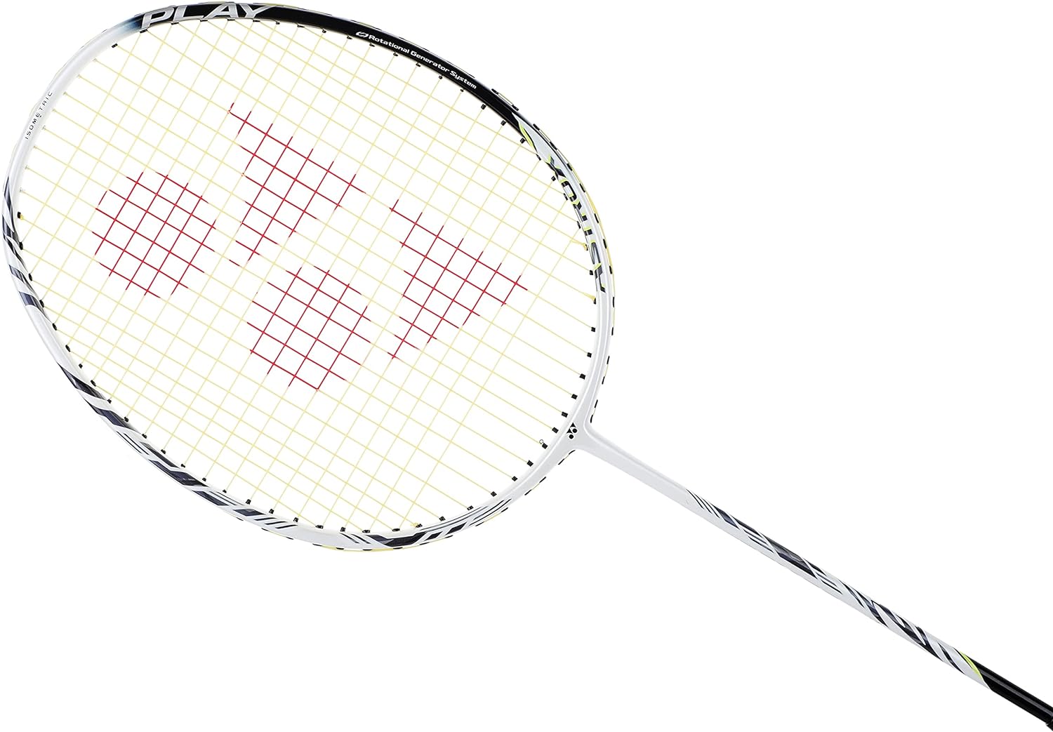Yonex Astrox 99 Play Badminton Racket (White Tiger) - Pre-Strung for Intermediate Players | Perfect for Competitive Matches & Training Sessions