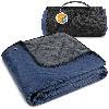 Navy Blue/Grey Fleece