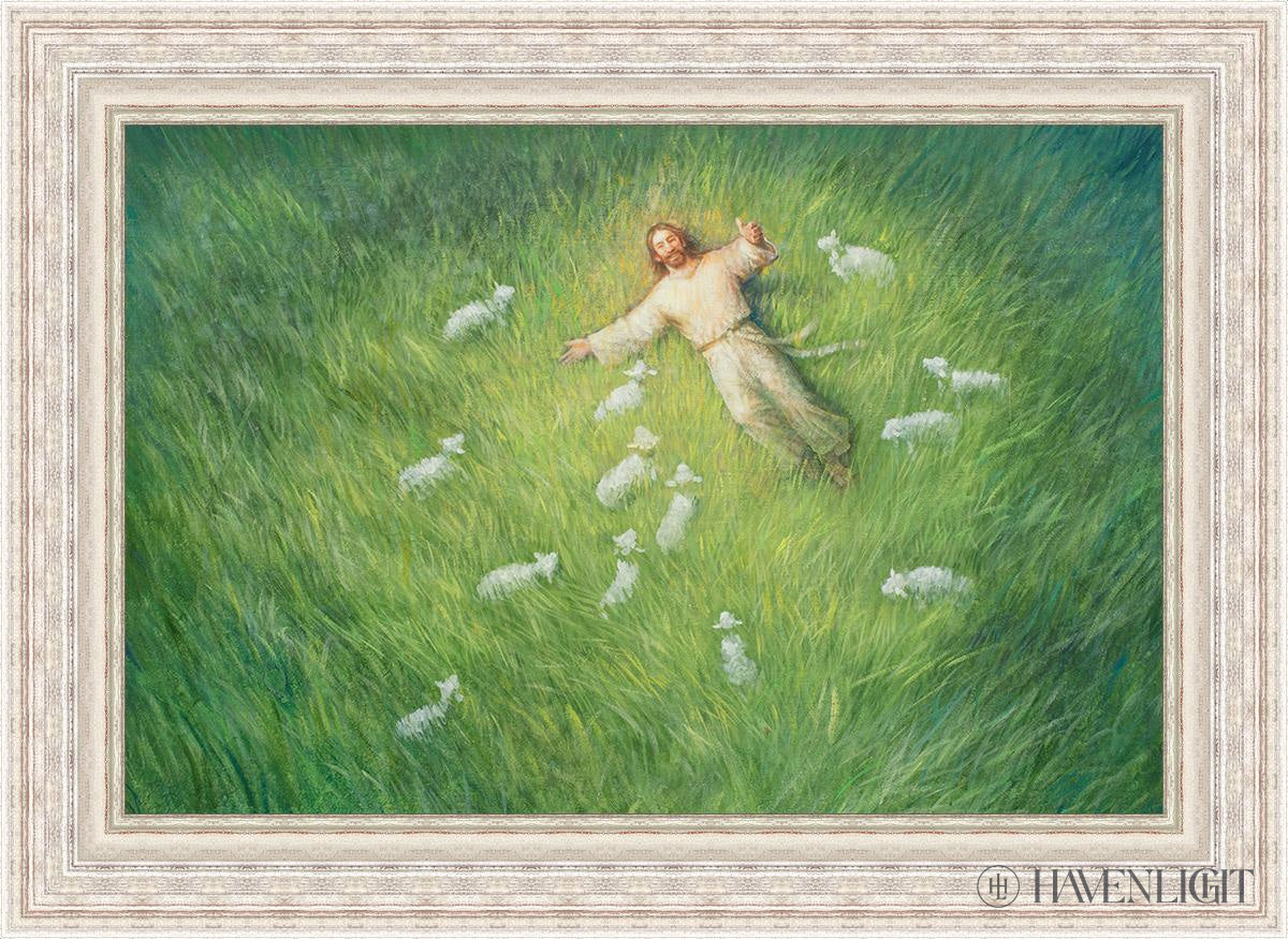 Lie Down By Yongsung Kim - Premium Canvas Wall Art for Home & Office Decor - Perfect for Living Room, Bedroom, and Workspace Aesthetics
