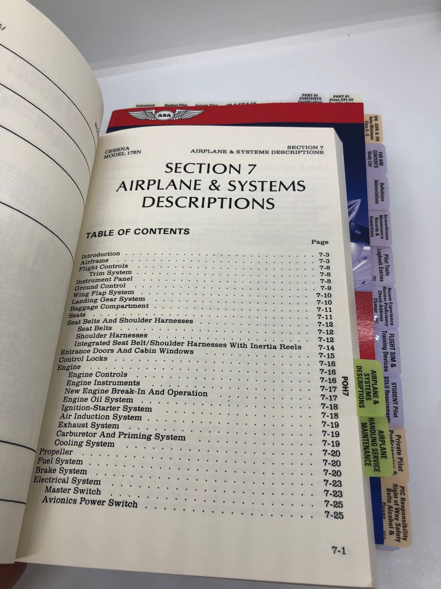 2025 ASA Pre-Tabbed FAR/AIM Book with POH Tabs - Complete Pilot Training Guide (Includes PPL, IR & CPL Stages) + Free Student Pilot Gifts - Perfect for Flight School, Ground Study & FAA Exam Preparation