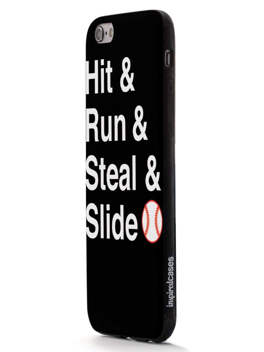 Premium 3D Textured Protective Phone Case for Apple iPhone 8 - Shockproof, Anti-Slip & Anti-Theft Design - Baseball Inspired - Perfect for Outdoor Sports & Daily Use