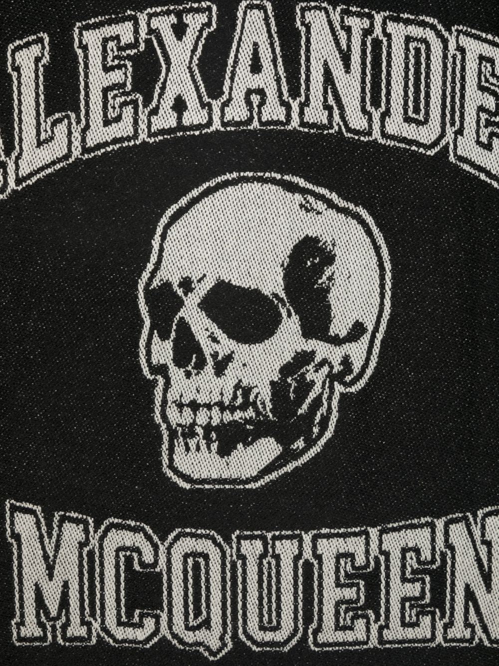 Alexander McQueen Black Scarves - Luxury Fashion Accessory for Women & Men - Perfect for Winter, Fall, and Formal Occasions