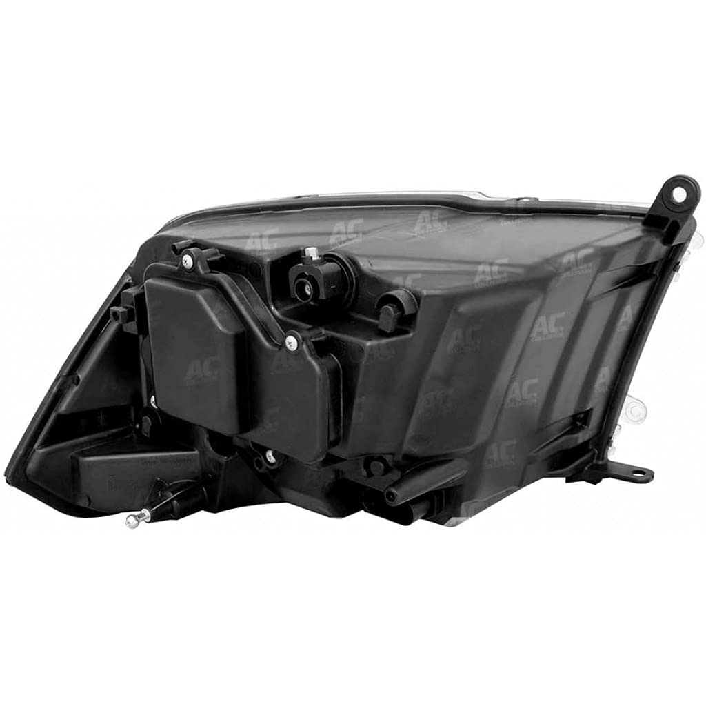 2019 RAM 1500 Classic Driver Side Headlight Assembly - Chrome Housing with Bulbs - CAPA Certified Replacement for CH2502290 - Perfect for Night Driving & Off-Road Adventures