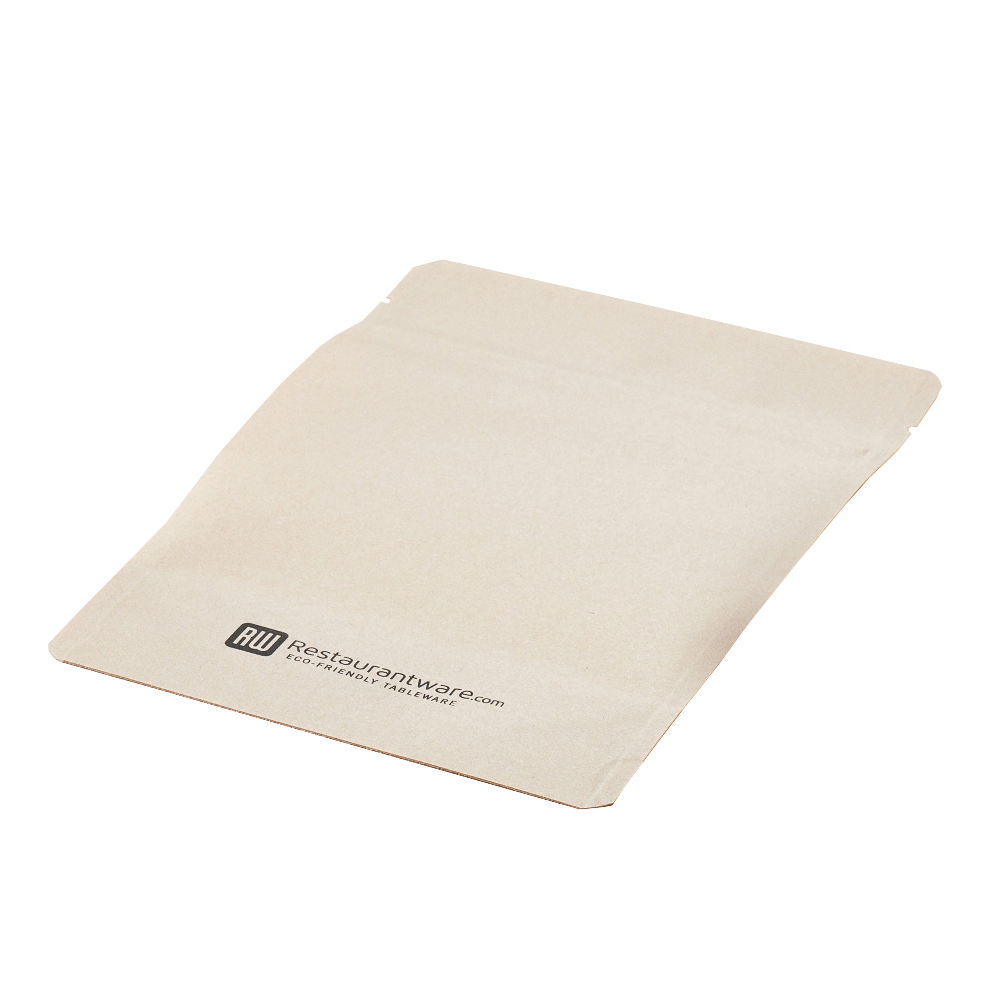 Kraft Plastic Small Window Bags with Heat Sealable Feature - 7 x 4 3/4 x 1 1/2 Inches - Pack of 100 | Perfect for Bakery, Candy, Crafts & Retail Packaging