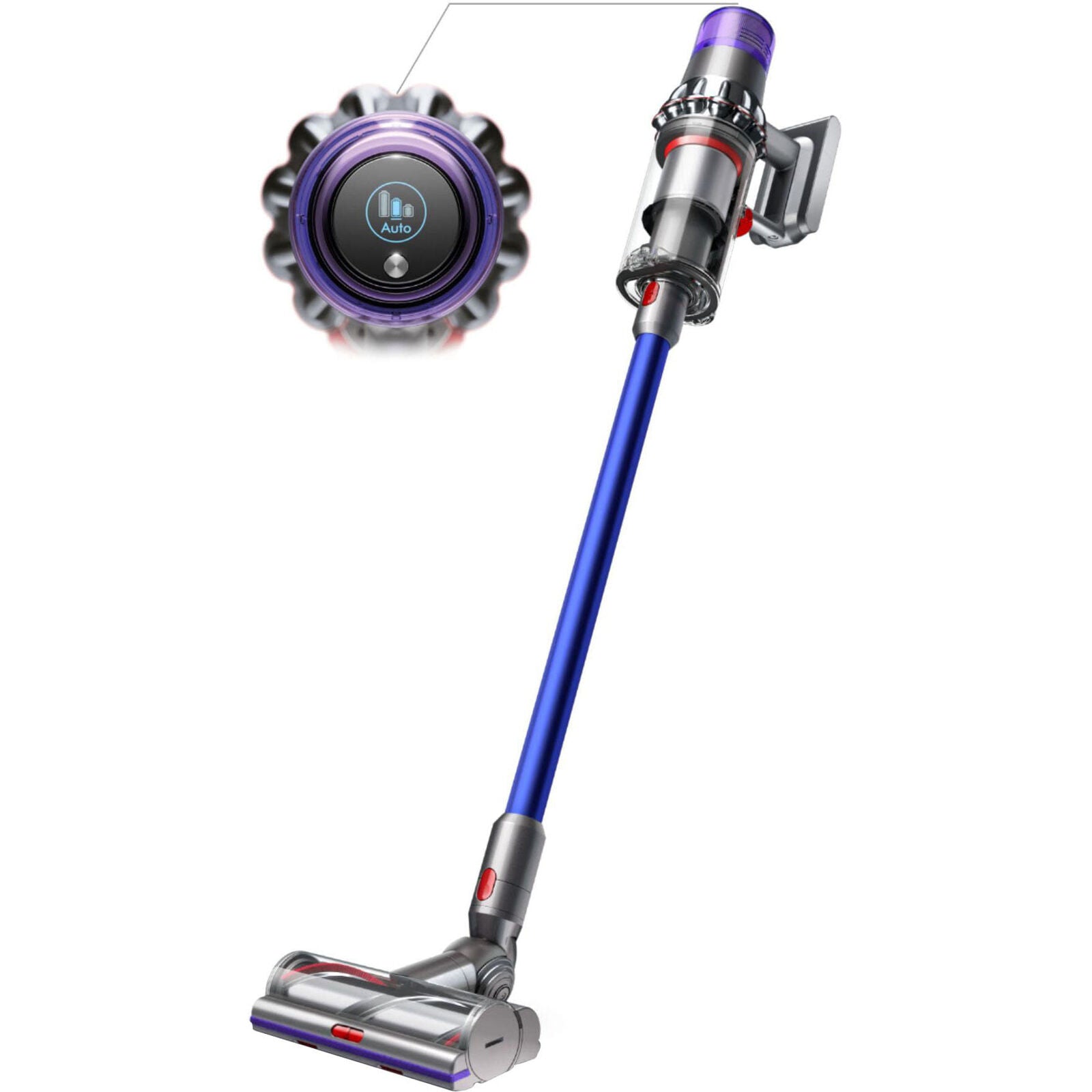 Dyson V11 Torque Drive Cordless Vacuum Cleaner - Powerful Suction, Blue | New (Damaged Packaging) | Ideal for Hard Floors, Carpets & Pet Hair Removal in Homes & Apartments